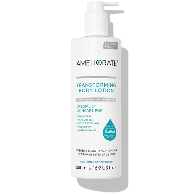 AMELIORATE Supersize Transforming Body Lotion 500ml (Fragrance Free)