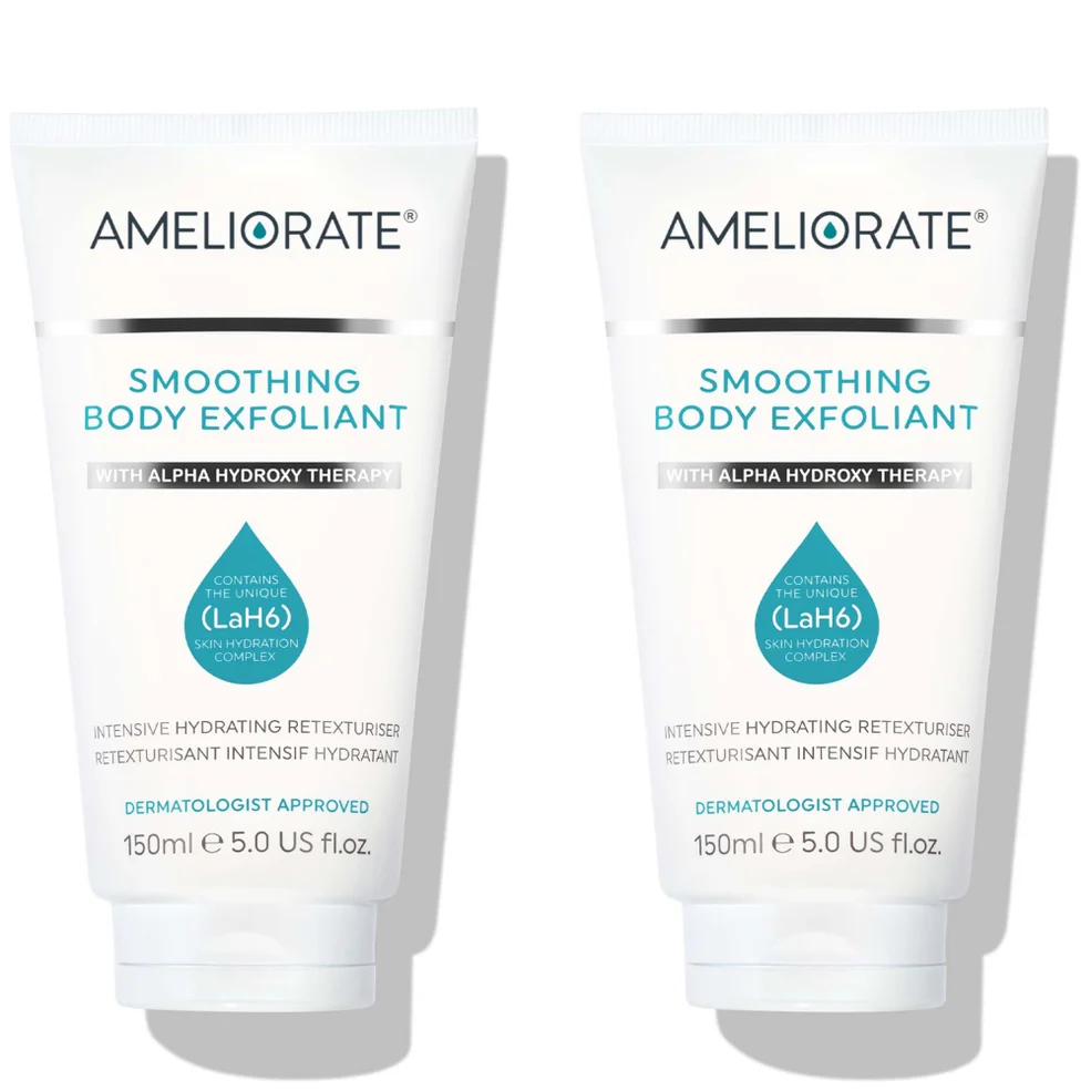 AMELIORATE Smoothing Body Exfoliant Duo Image 1